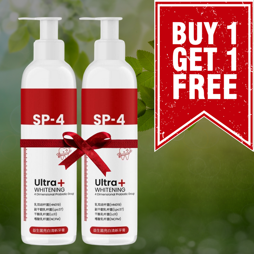 SP-4 Probiotic Brightening & Stain Removing Toothpaste (Buy 1 Get 1 Free)