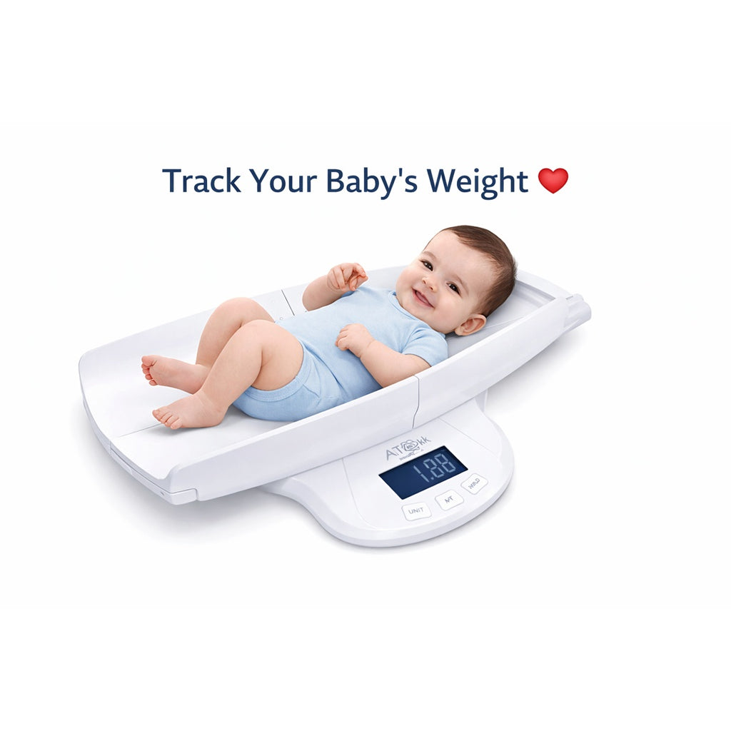 2-in-1 Digital Baby & Adult Weighing Scale