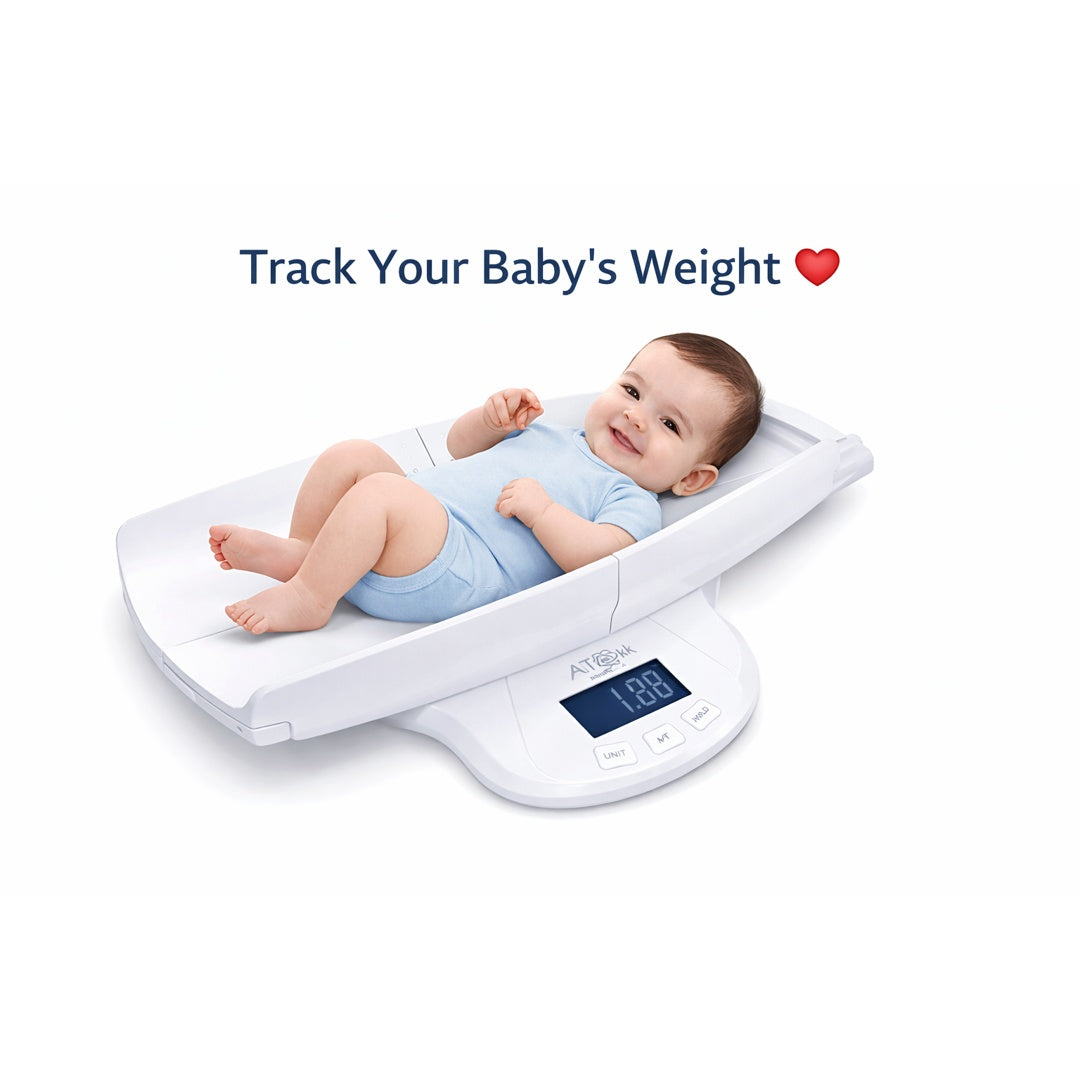 2-in-1 Digital Baby & Adult Weighing Scale
